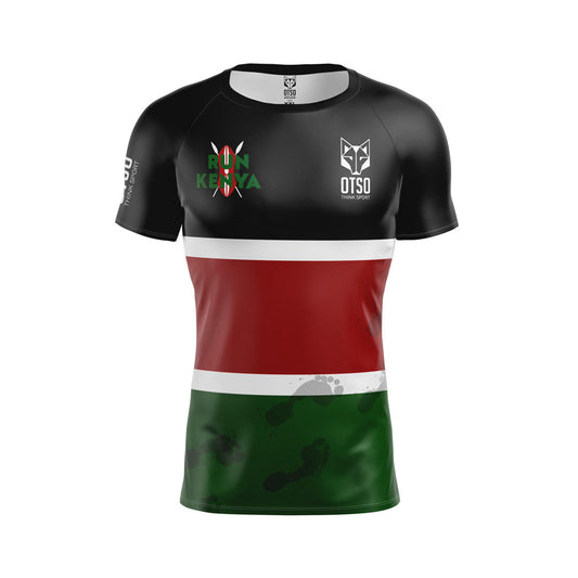 Camiseta manga corta hombre - Run Kenya