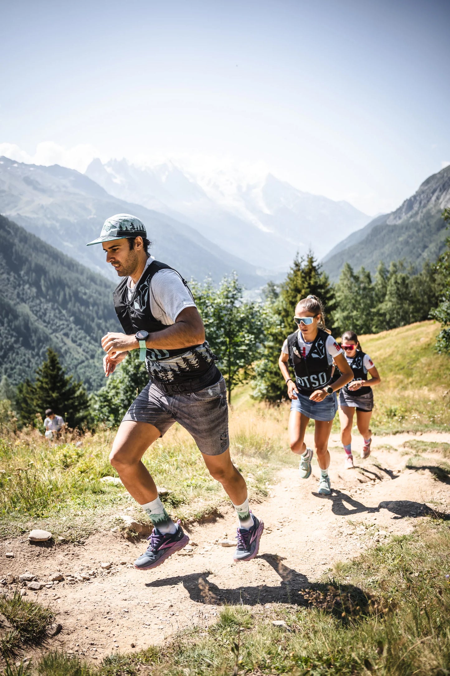 Gorra de correr - Green Forest