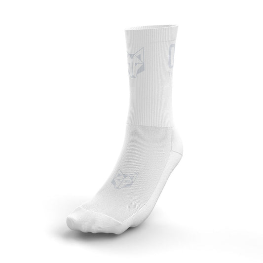 Calcetines Multideporte Medium Cut Full White