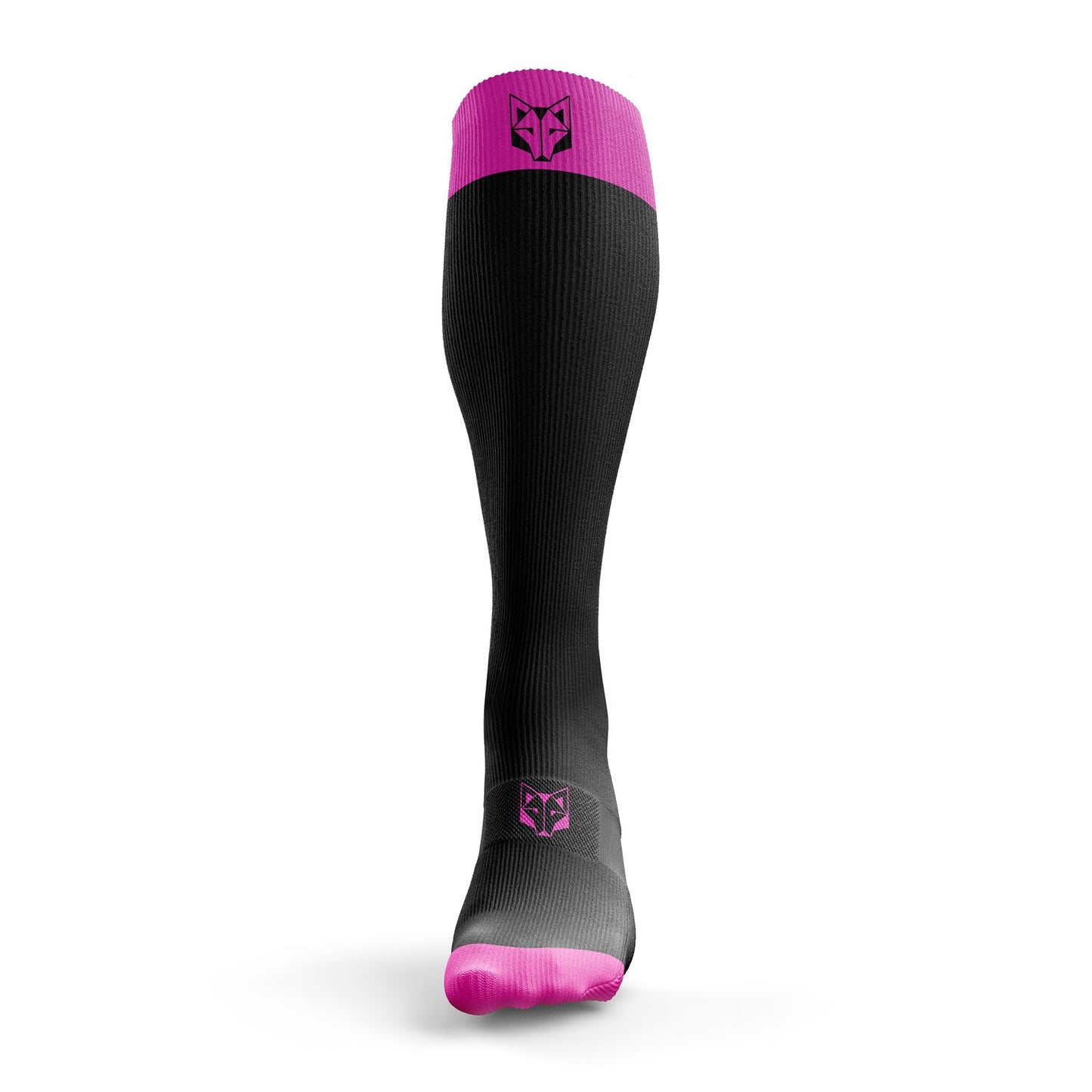 Calcetines Multideporte Recovery Black & Fluo Pink