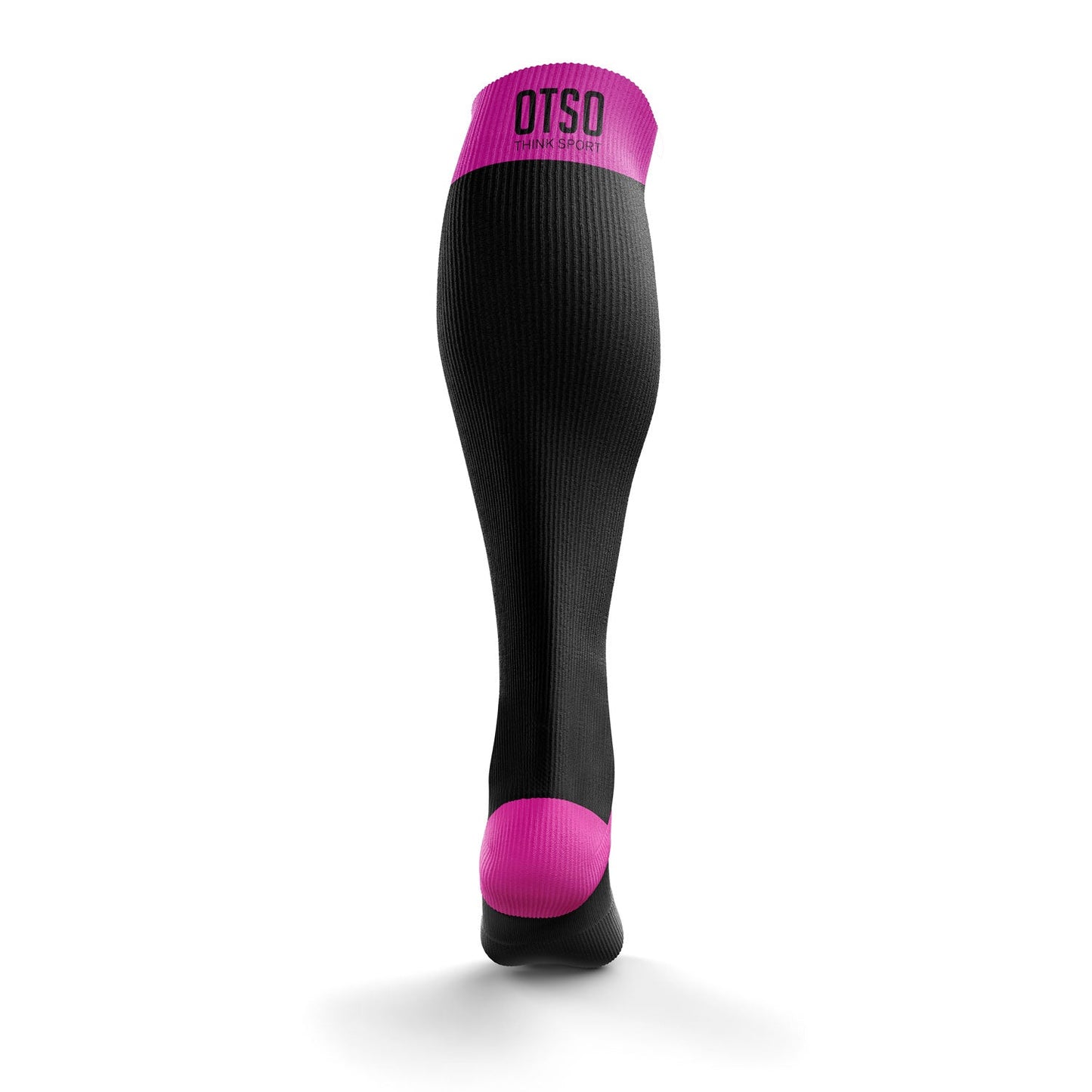 Calcetines Multideporte Recovery Black & Fluo Pink