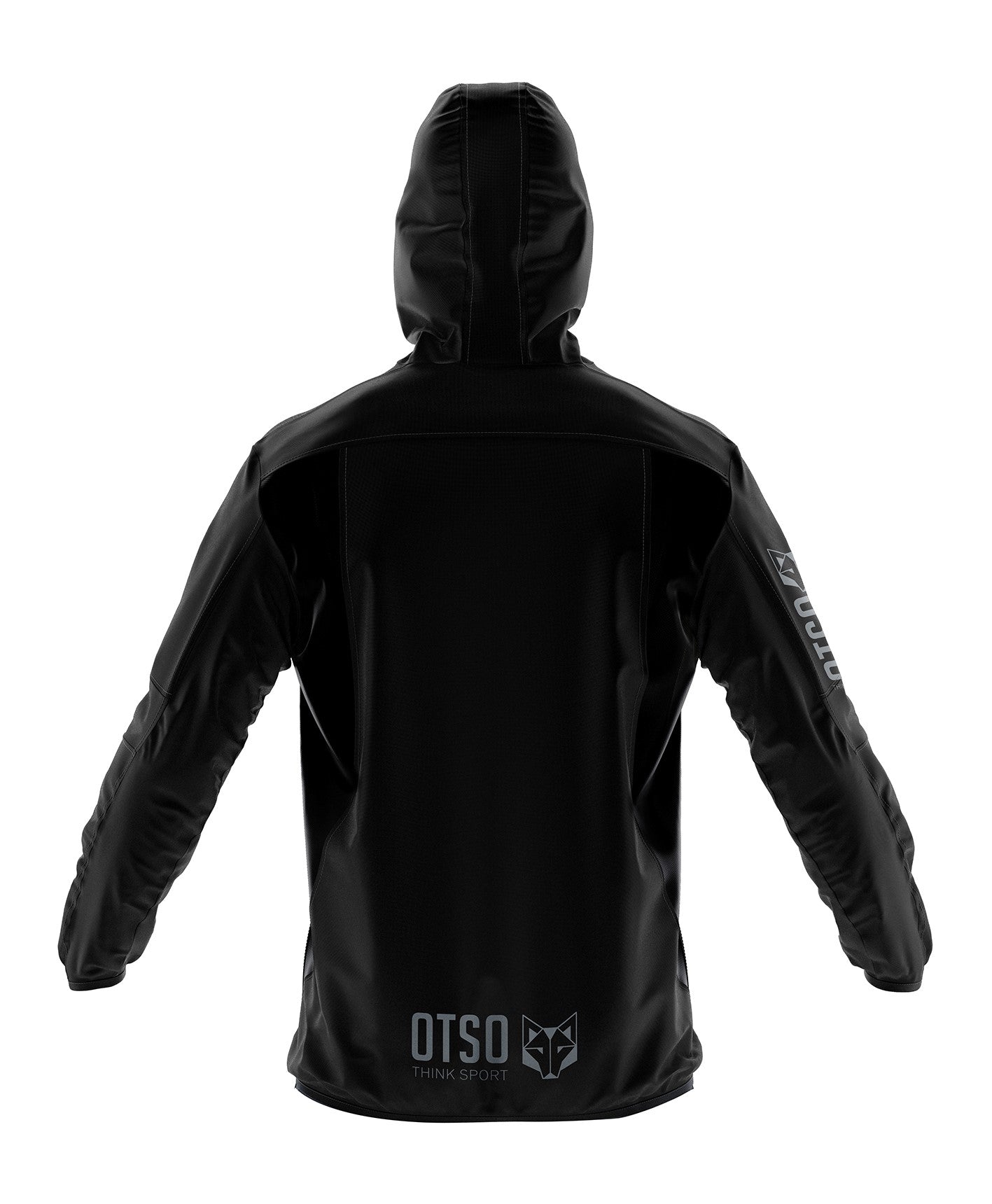 Waterproof Jacket Ultra Light Full Black