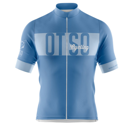 Cycling Jersey Manga Corta Hombre OTSO Steel Blue