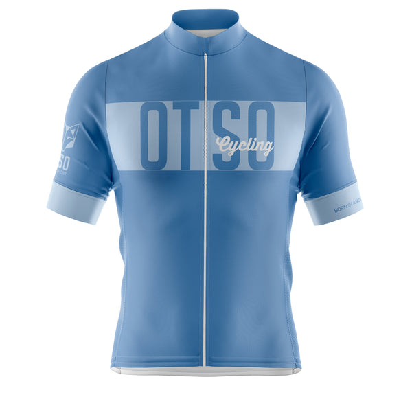 Cycling Jersey Manga Corta Hombre OTSO Steel Blue