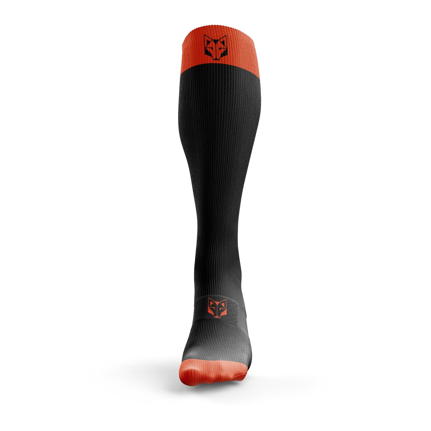 Calcetines Multideporte Recovery Black & Fluo Orange