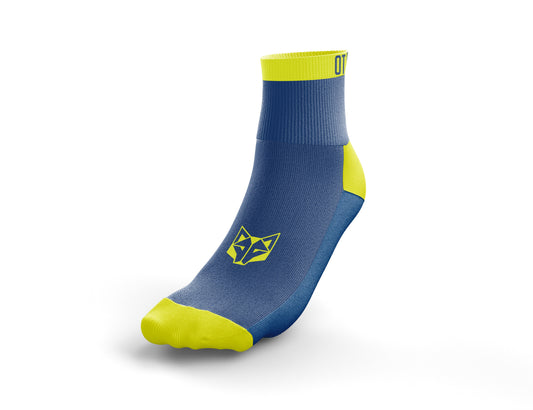 Calcetines Multideporte Low Cut Electric Blue & Yellow