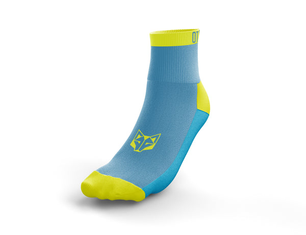 Calcetines Multideporte Low Cut Light Blue & Yellow