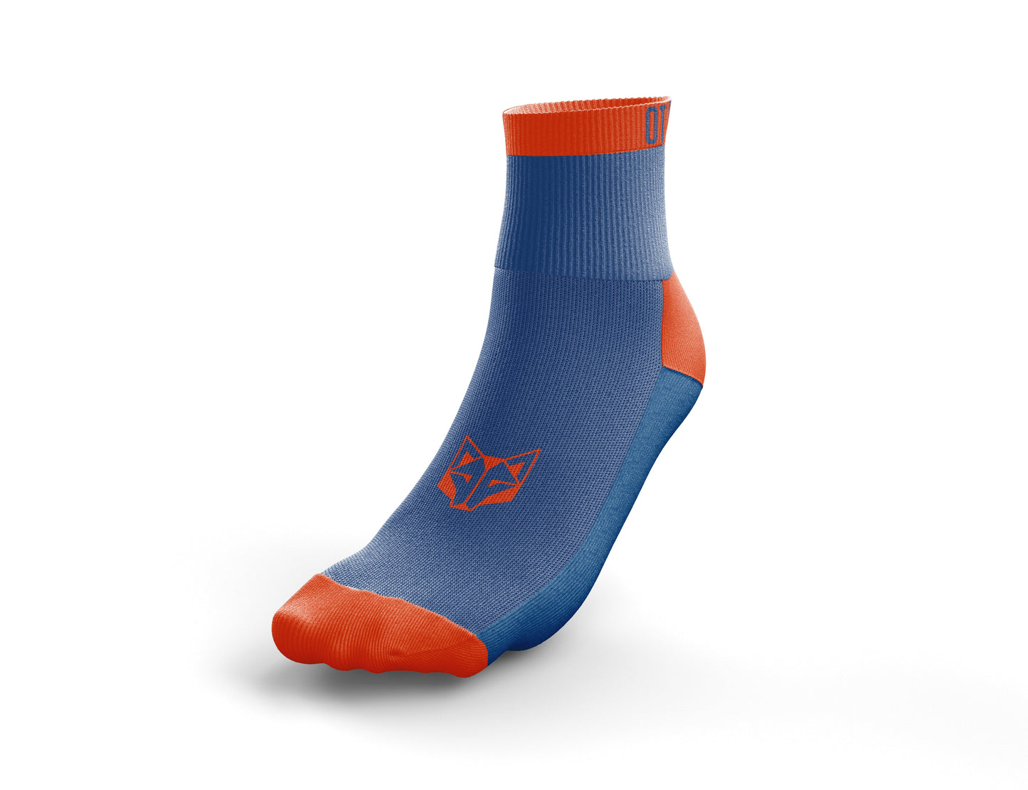 Calcetines Multideporte Low Cut Navy Blue & Orange