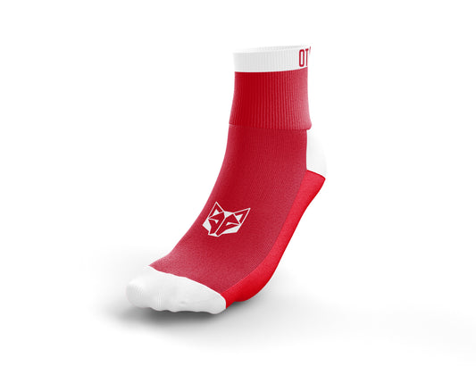 Calcetines Multideporte Low Cut Red & White