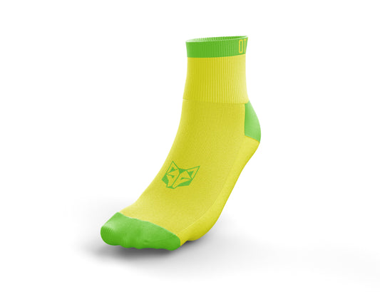 Calcetines Multideporte Low Cut Fluo Yellow & Fluo Green
