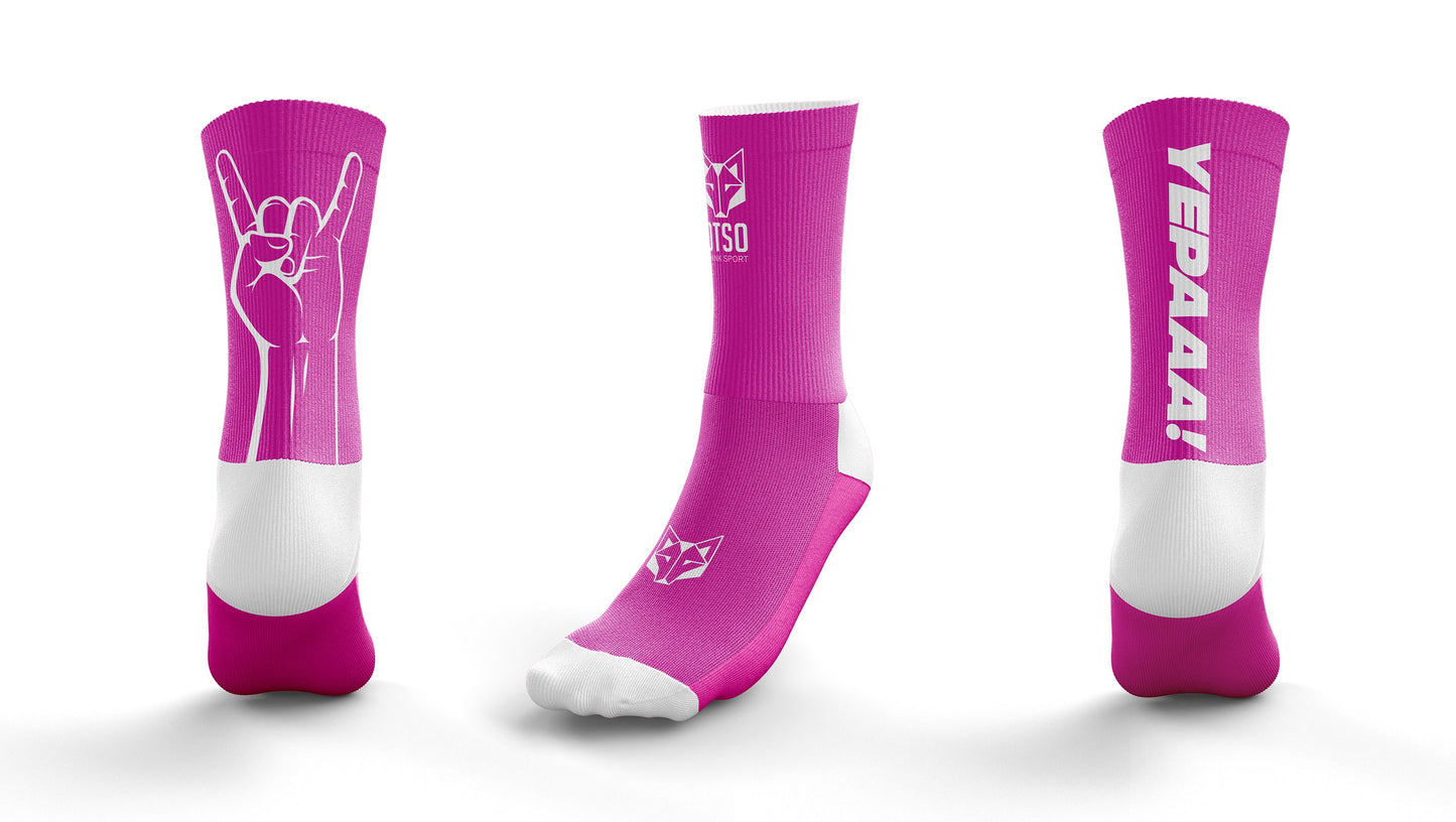 Calcetines Multideporte Yepaaa! Pink