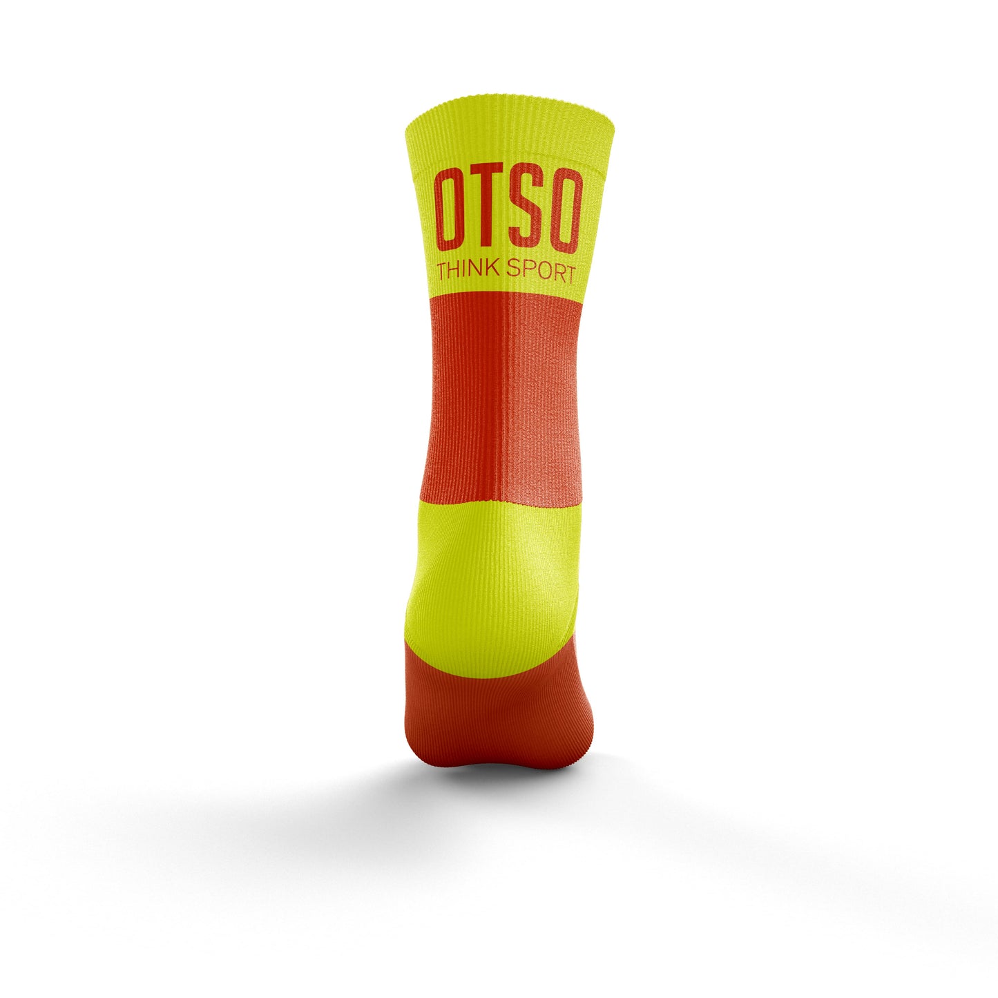 Calcetines Multideporte Medium Cut Fluo Orange / Fluo Yellow