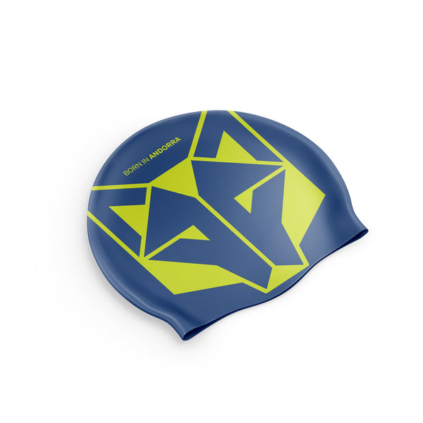 Gorro natación Electric Blue / Fluo Yellow