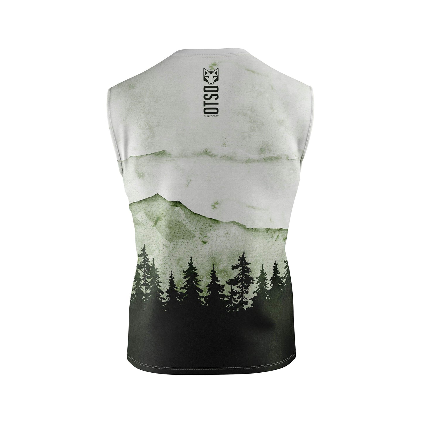 Camiseta sin Manga Hombre Green Forest