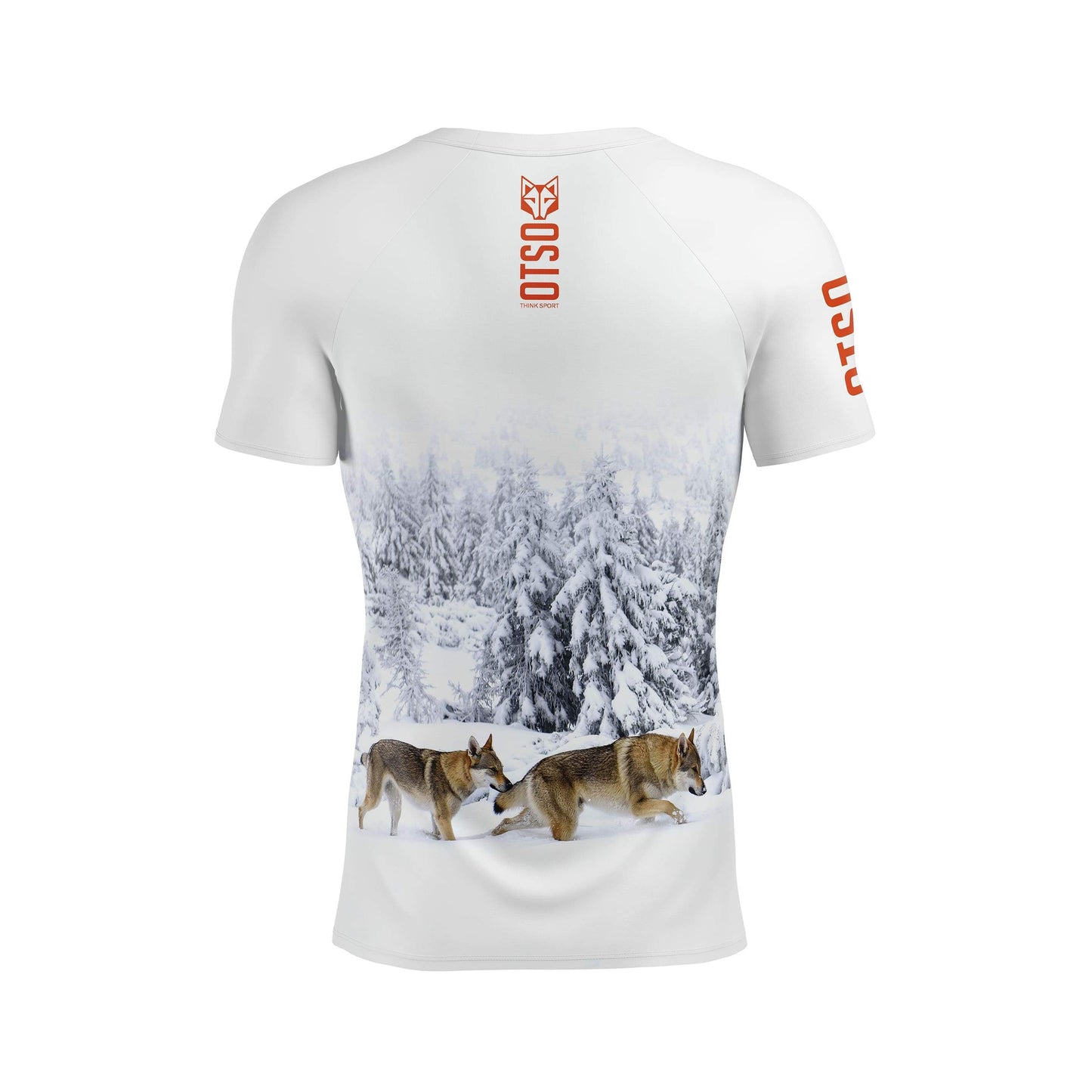 Camiseta Manga Corta Hombre Wolf