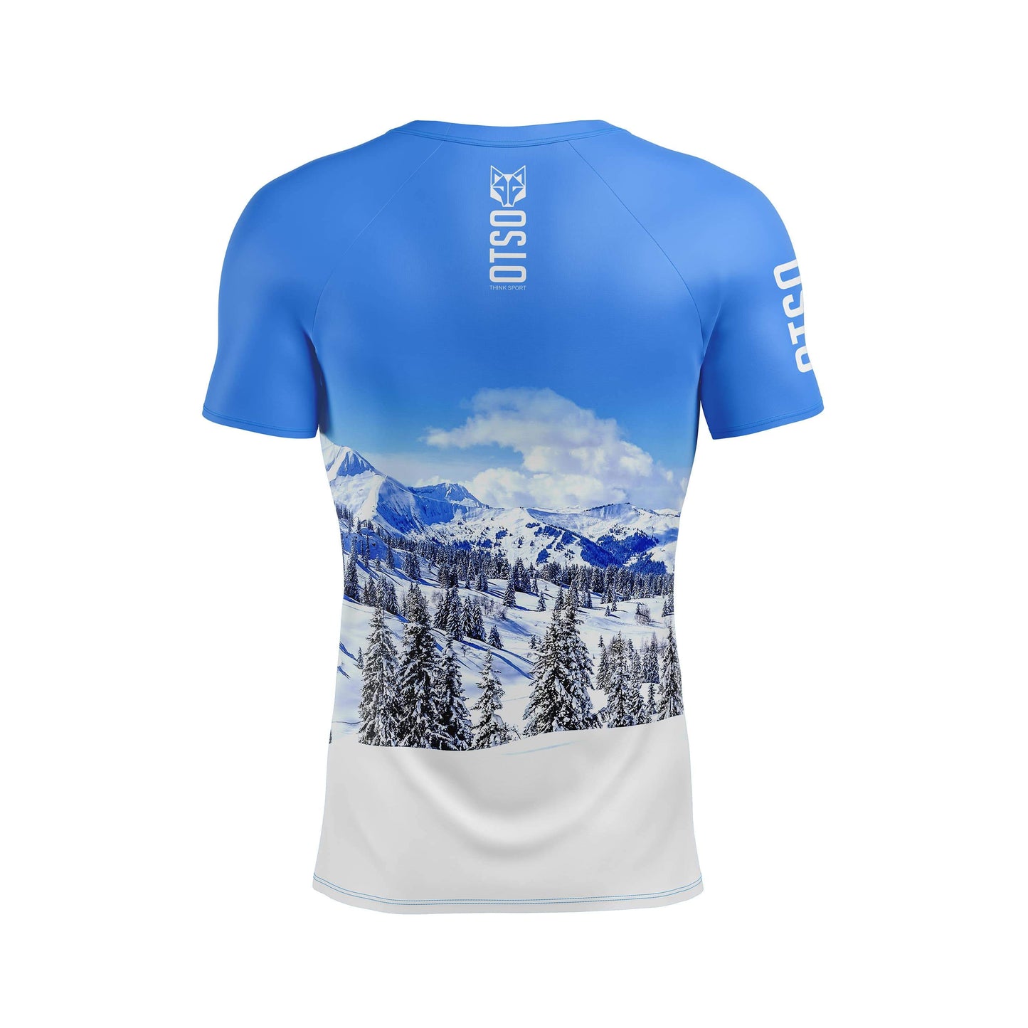 Camiseta Manga Corta Hombre Snow Forest