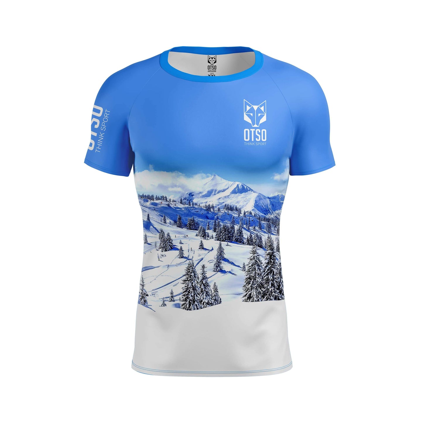 Camiseta Manga Corta Hombre Snow Forest