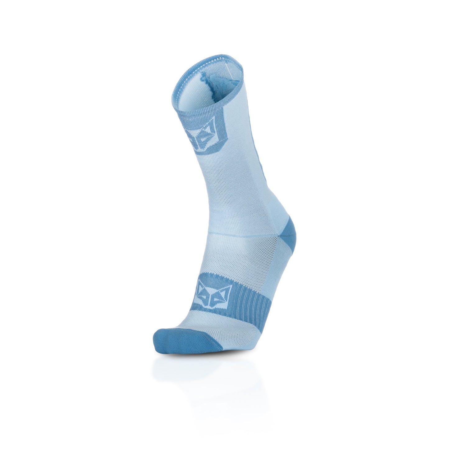Calcetines de Ciclismo High Cut Turquoise & Steel Blue