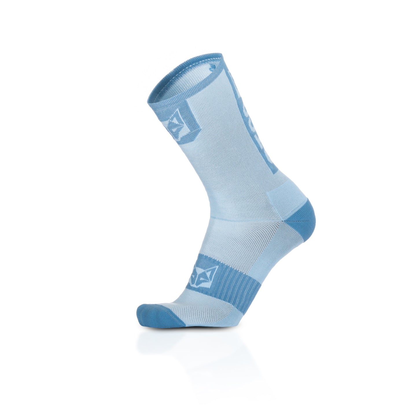 Calcetines de Ciclismo High Cut Turquoise & Steel Blue