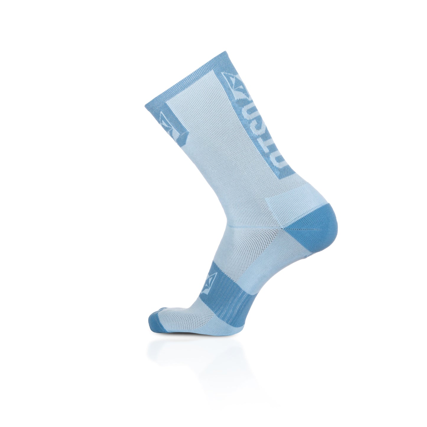 Calcetines de Ciclismo High Cut Turquoise & Steel Blue