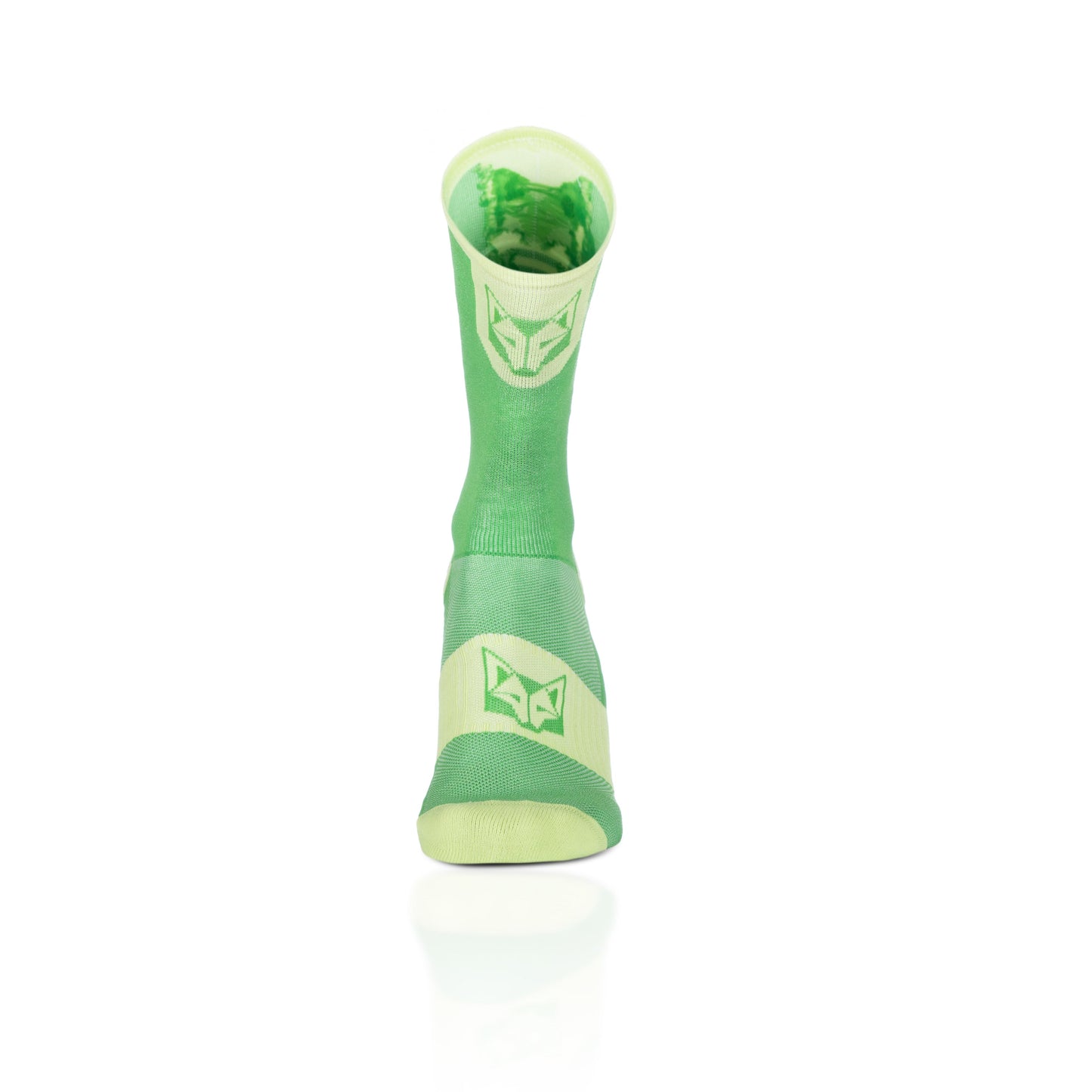Calcetines de Ciclismo High Cut Green Apple & Green Lime