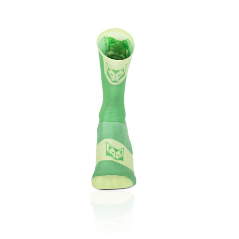 Calcetines de Ciclismo High Cut Green Apple & Green Lime