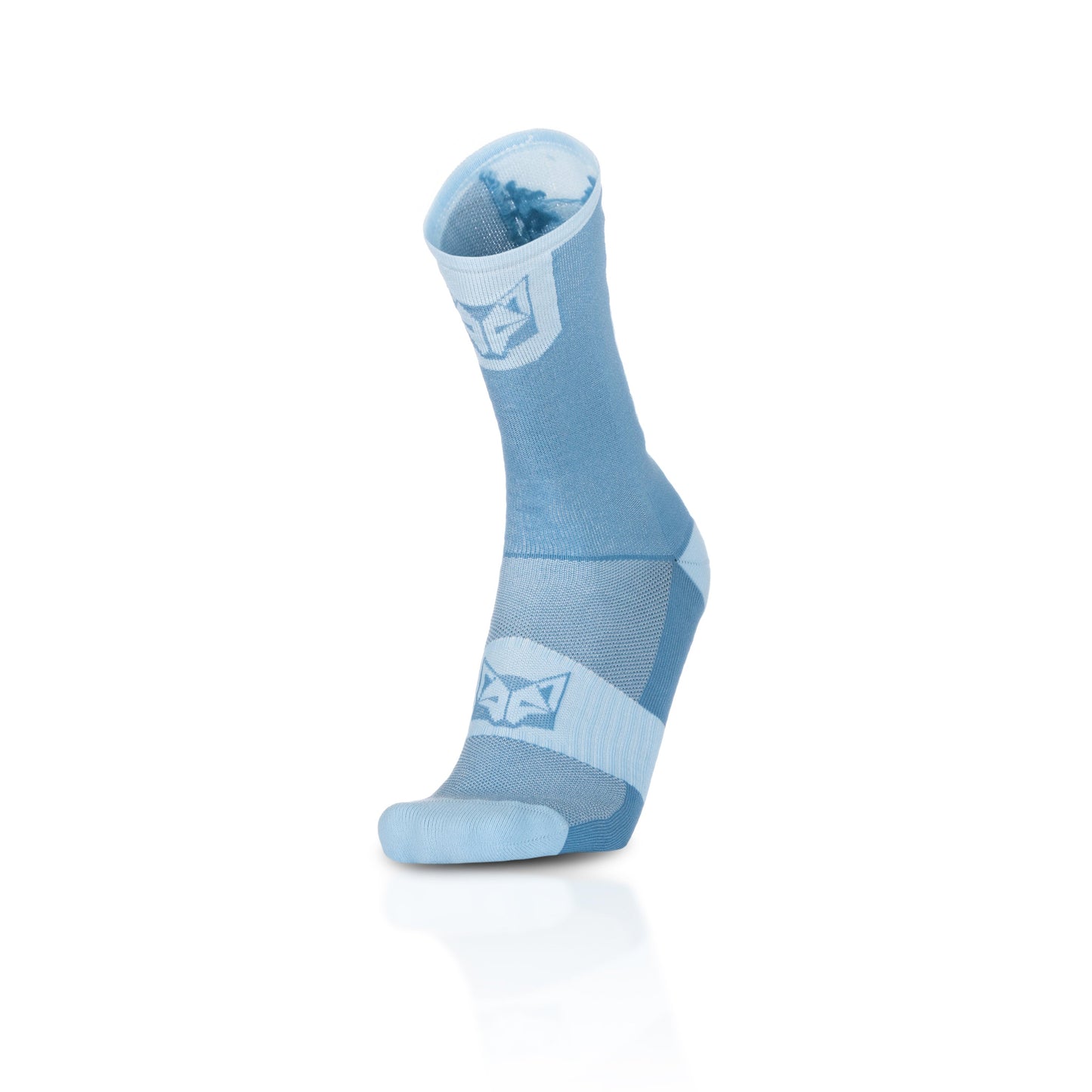 Calcetines de Ciclismo High Cut Steel Blue & Turquoise