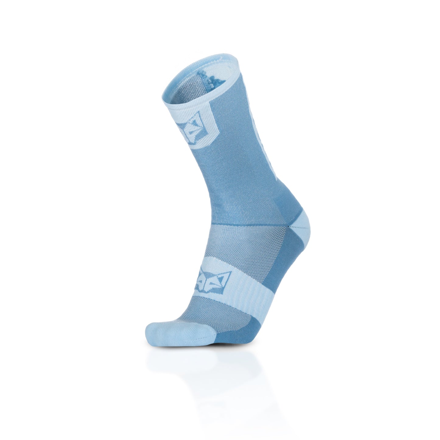 Calcetines de Ciclismo High Cut Steel Blue & Turquoise