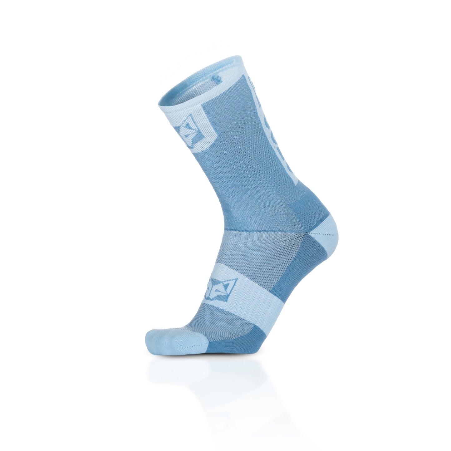 Calcetines de Ciclismo High Cut Steel Blue & Turquoise