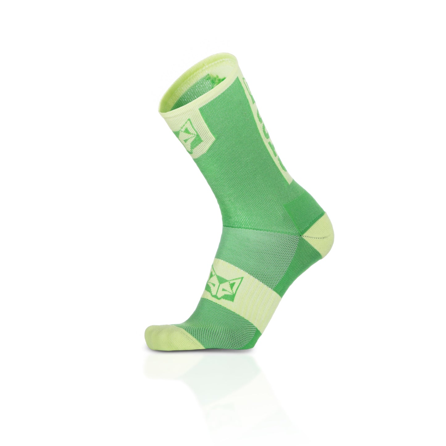 Calcetines de Ciclismo High Cut Green Apple & Green Lime