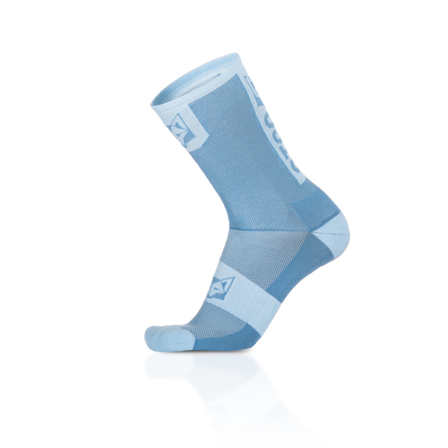 Calcetines de Ciclismo High Cut Steel Blue & Turquoise
