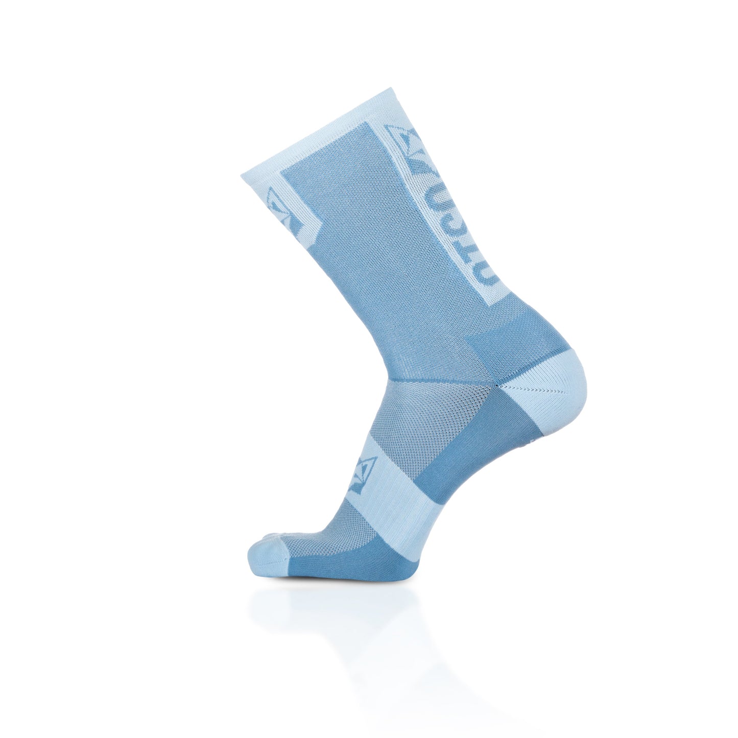 Calcetines de Ciclismo High Cut Steel Blue & Turquoise