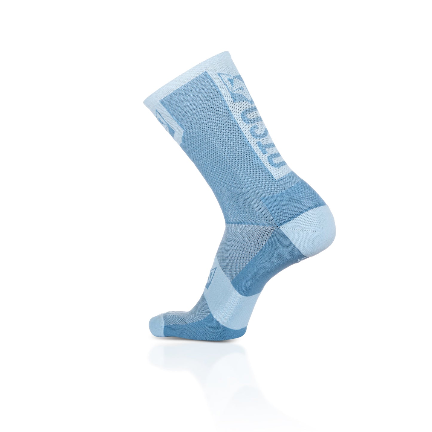 Calcetines de Ciclismo High Cut Steel Blue & Turquoise