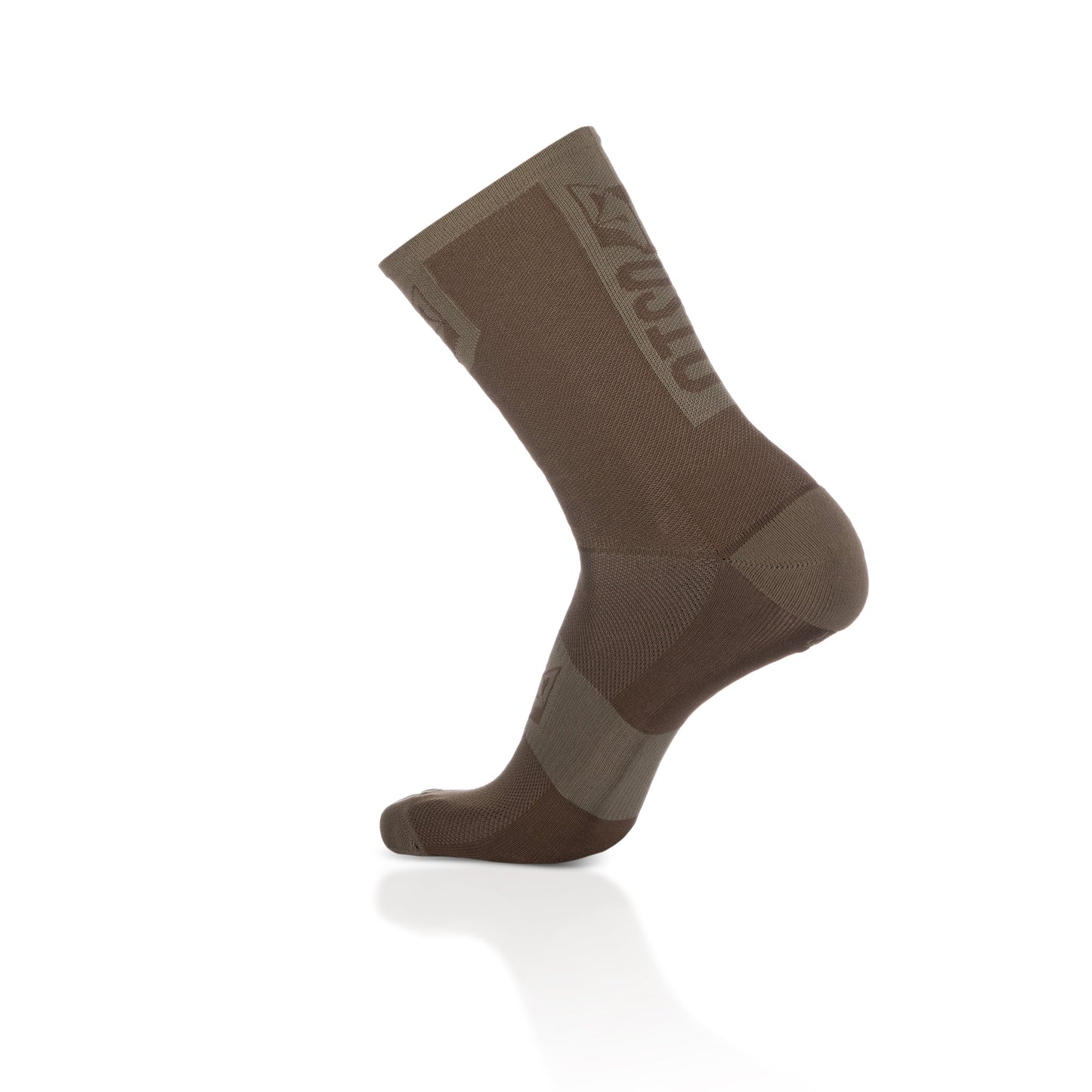 Calcetines de Ciclismo High Cut Coffee & Gold