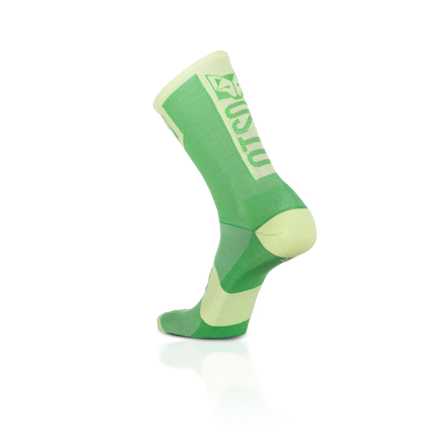 Calcetines de Ciclismo High Cut Green Apple & Green Lime