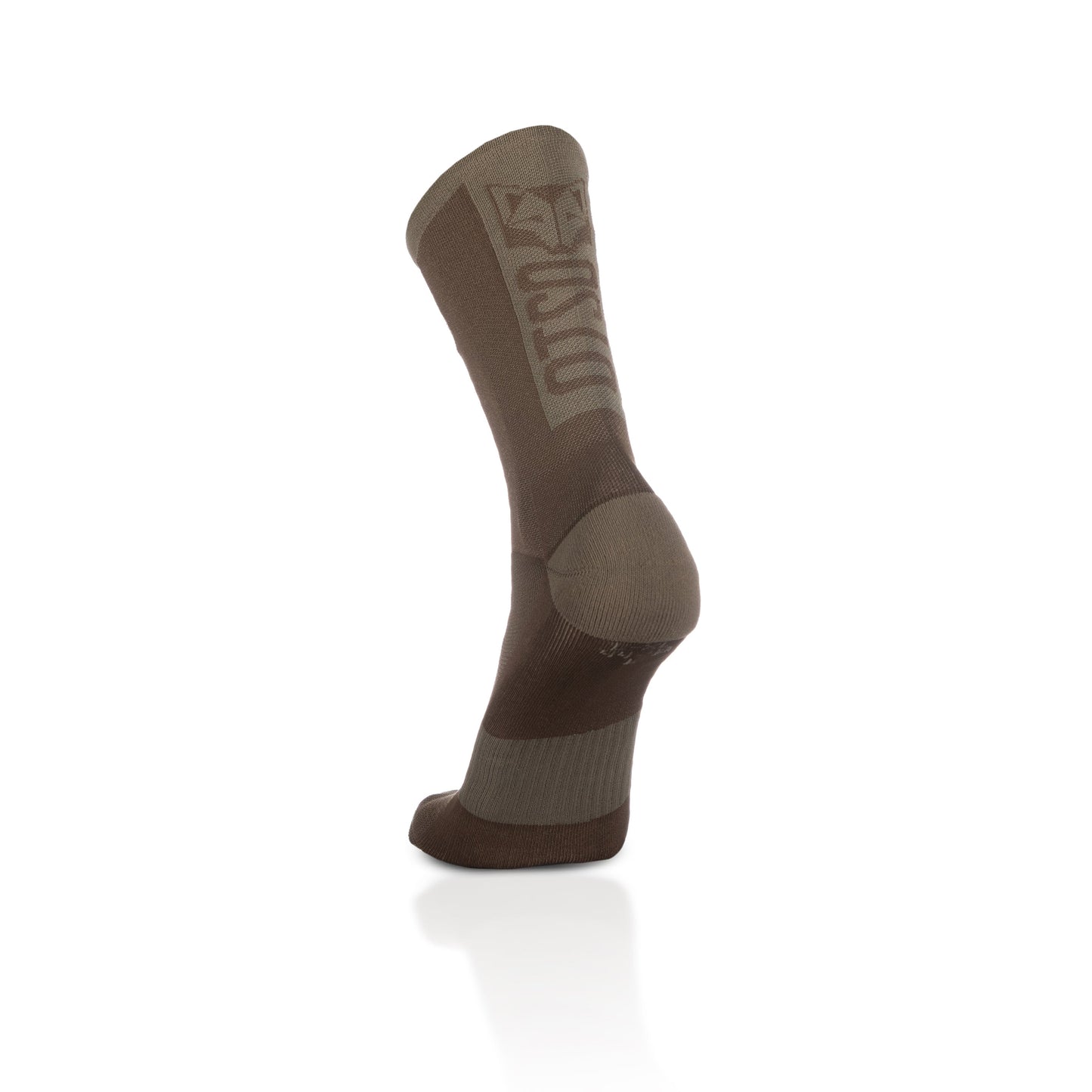 Calcetines de Ciclismo High Cut Coffee & Gold
