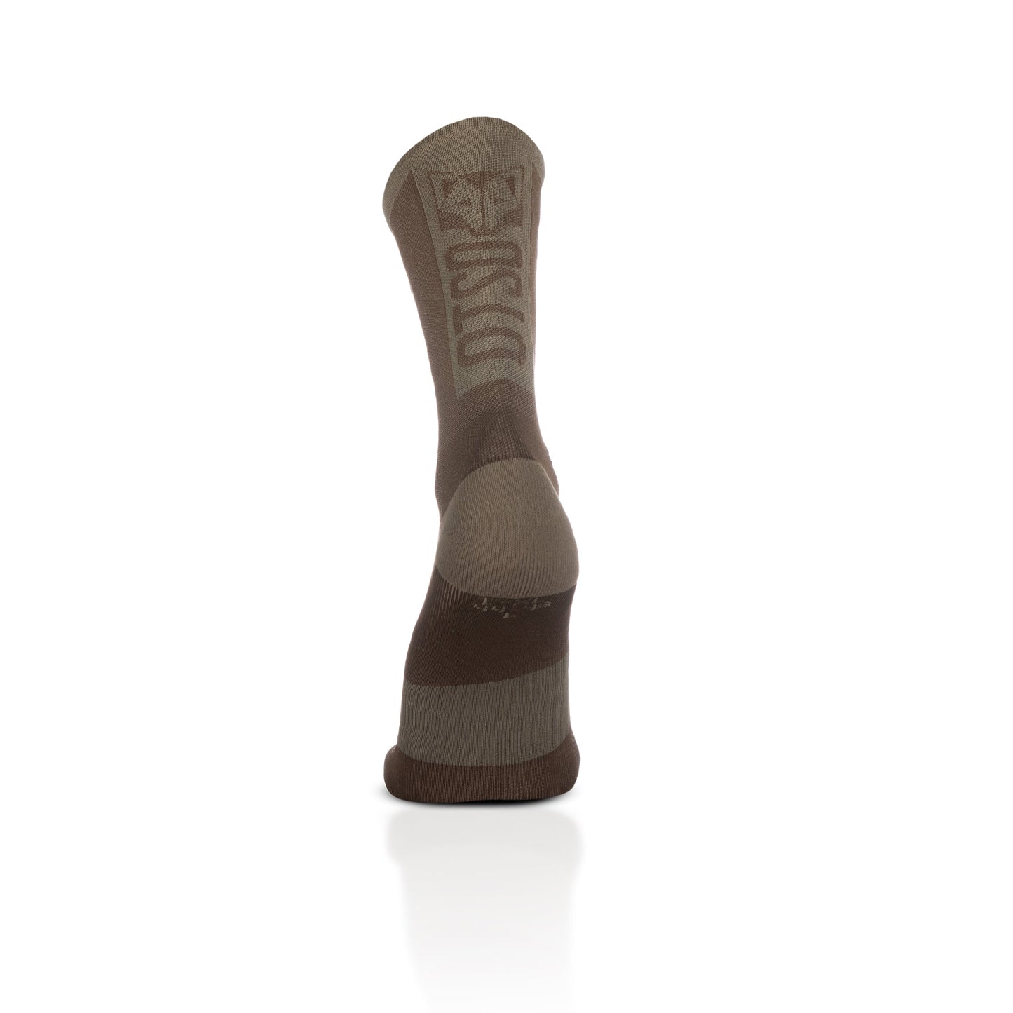 Calcetines de Ciclismo High Cut Coffee & Gold