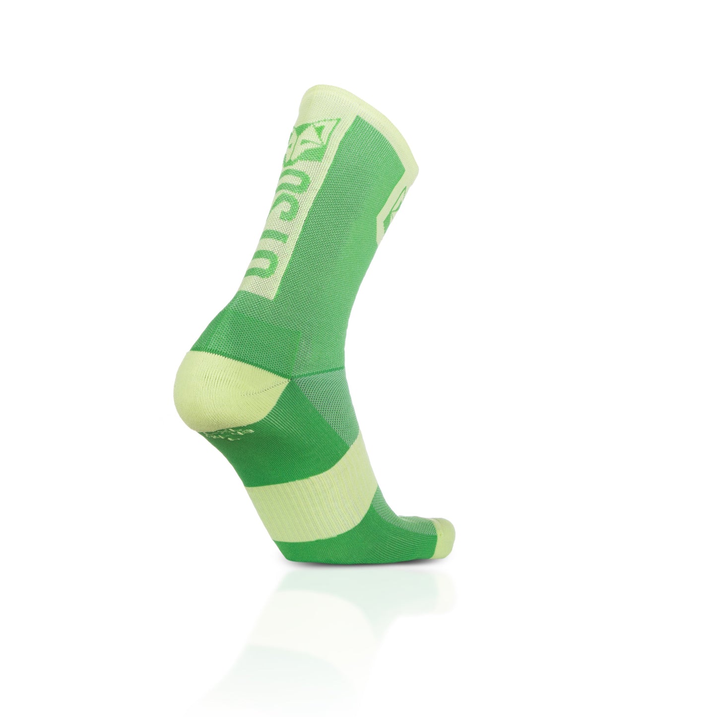 Calcetines de Ciclismo High Cut Green Apple & Green Lime