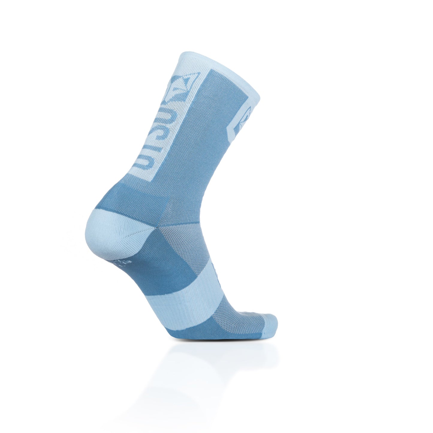Calcetines de Ciclismo High Cut Steel Blue & Turquoise
