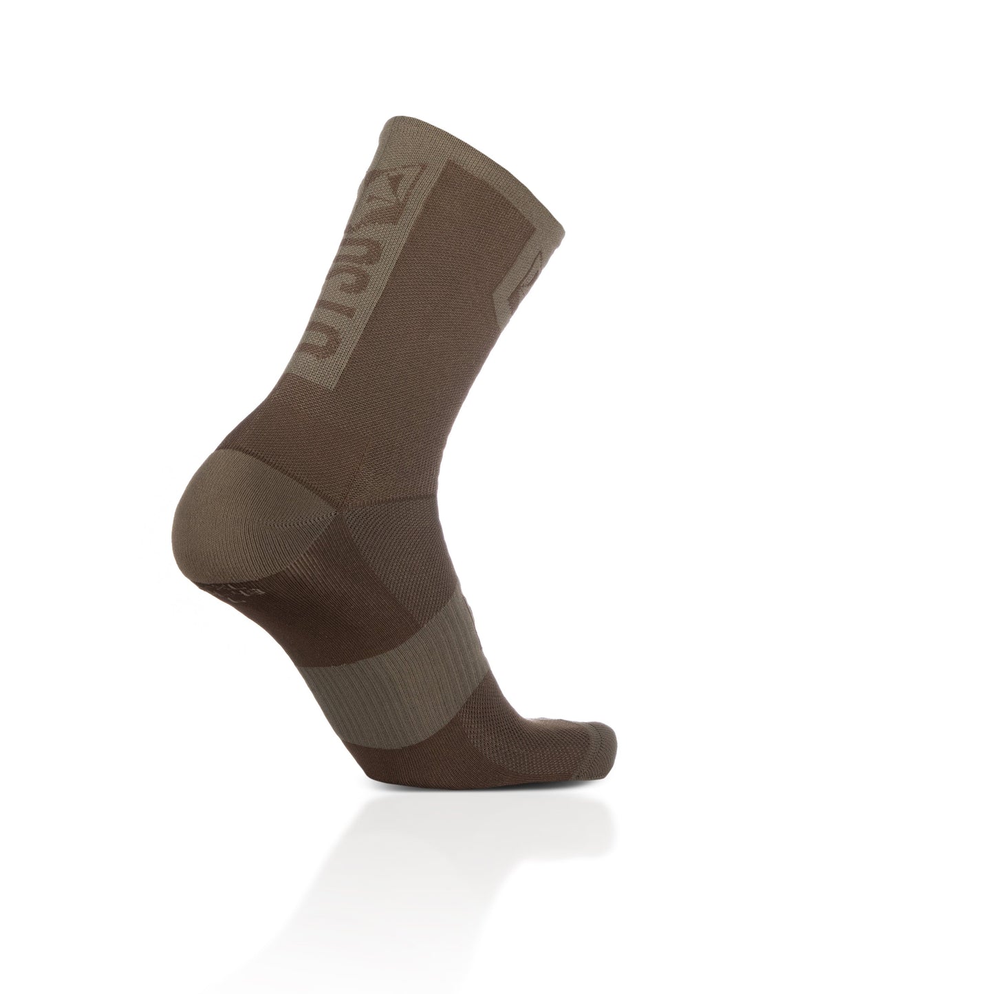 Calcetines de Ciclismo High Cut Coffee & Gold