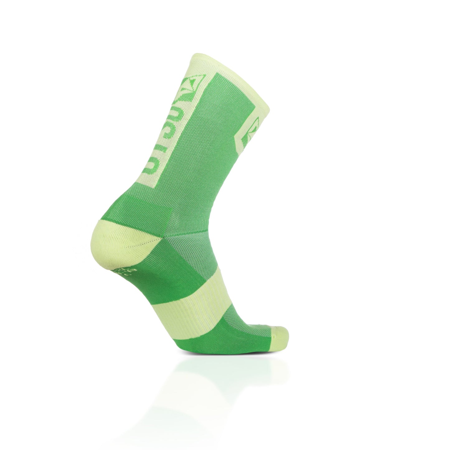 Calcetines de Ciclismo High Cut Green Apple & Green Lime
