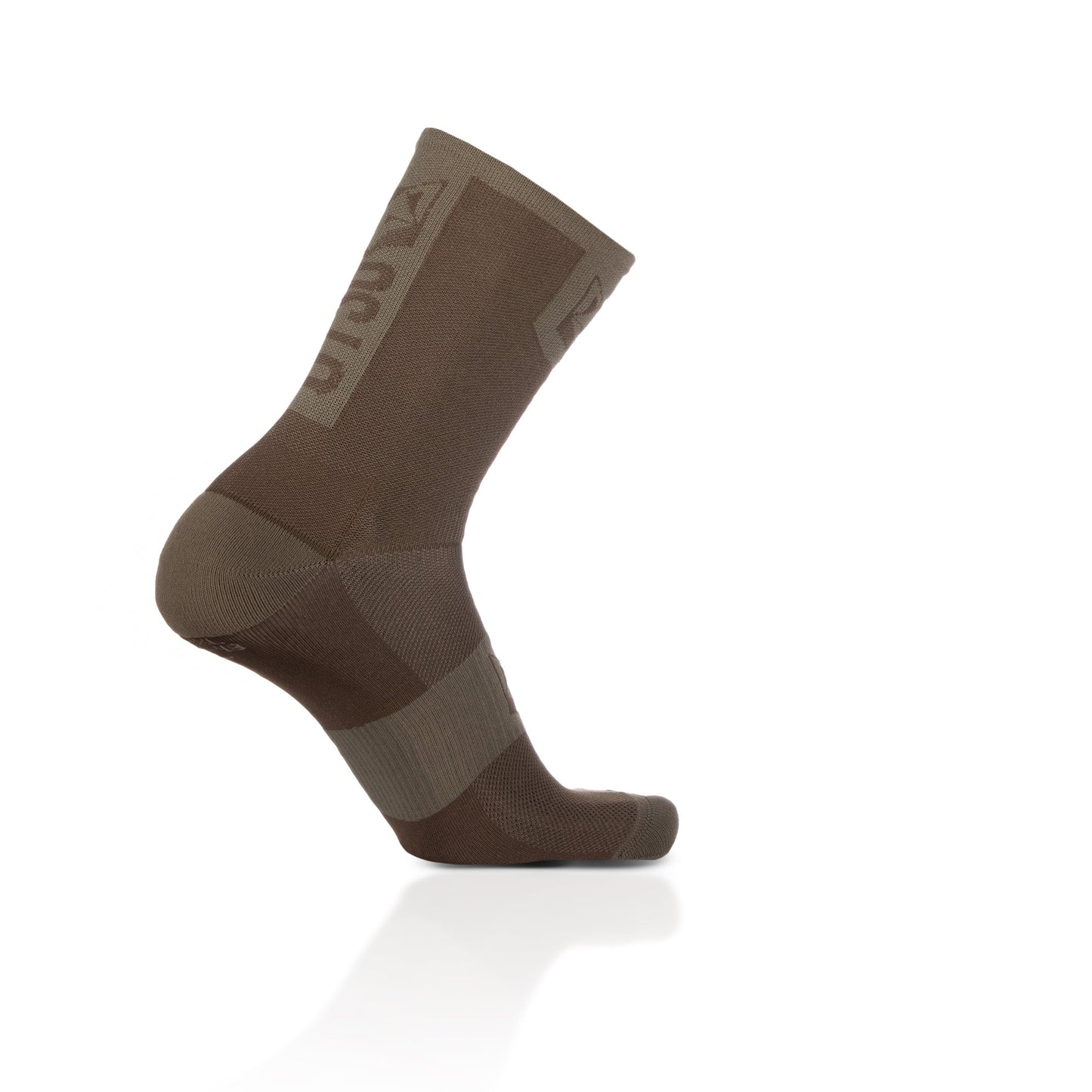 Calcetines de Ciclismo High Cut Coffee & Gold