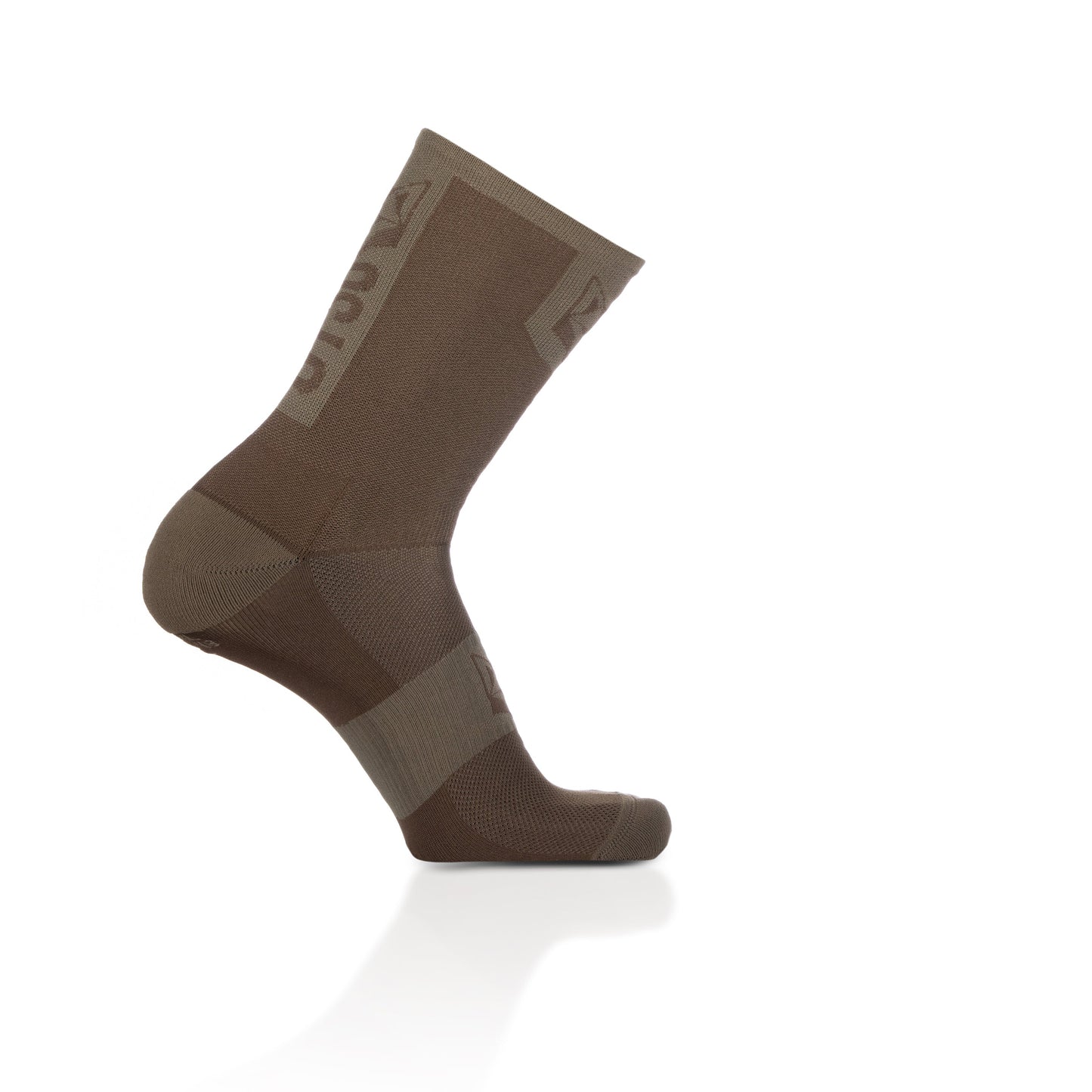 Calcetines de Ciclismo High Cut Coffee & Gold