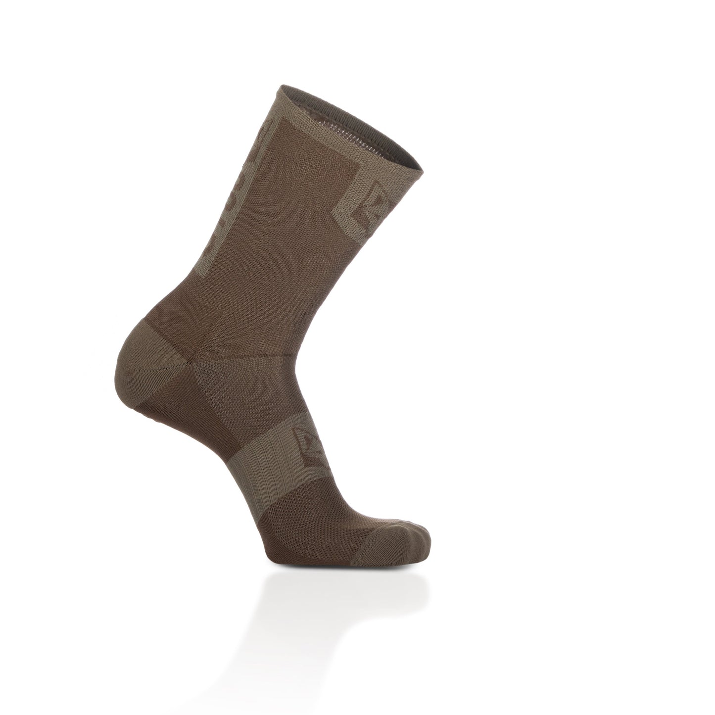 Calcetines de Ciclismo High Cut Coffee & Gold