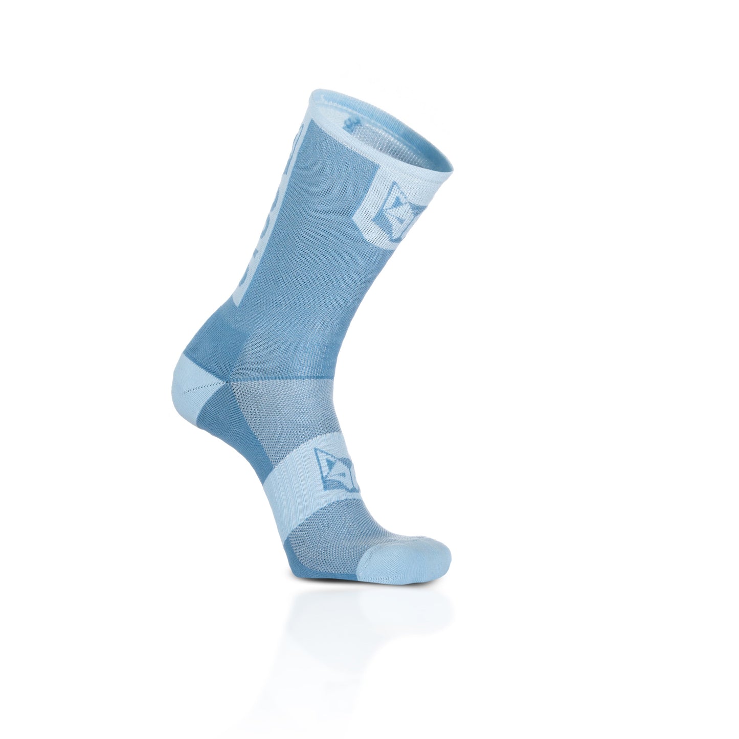 Calcetines de Ciclismo High Cut Steel Blue & Turquoise