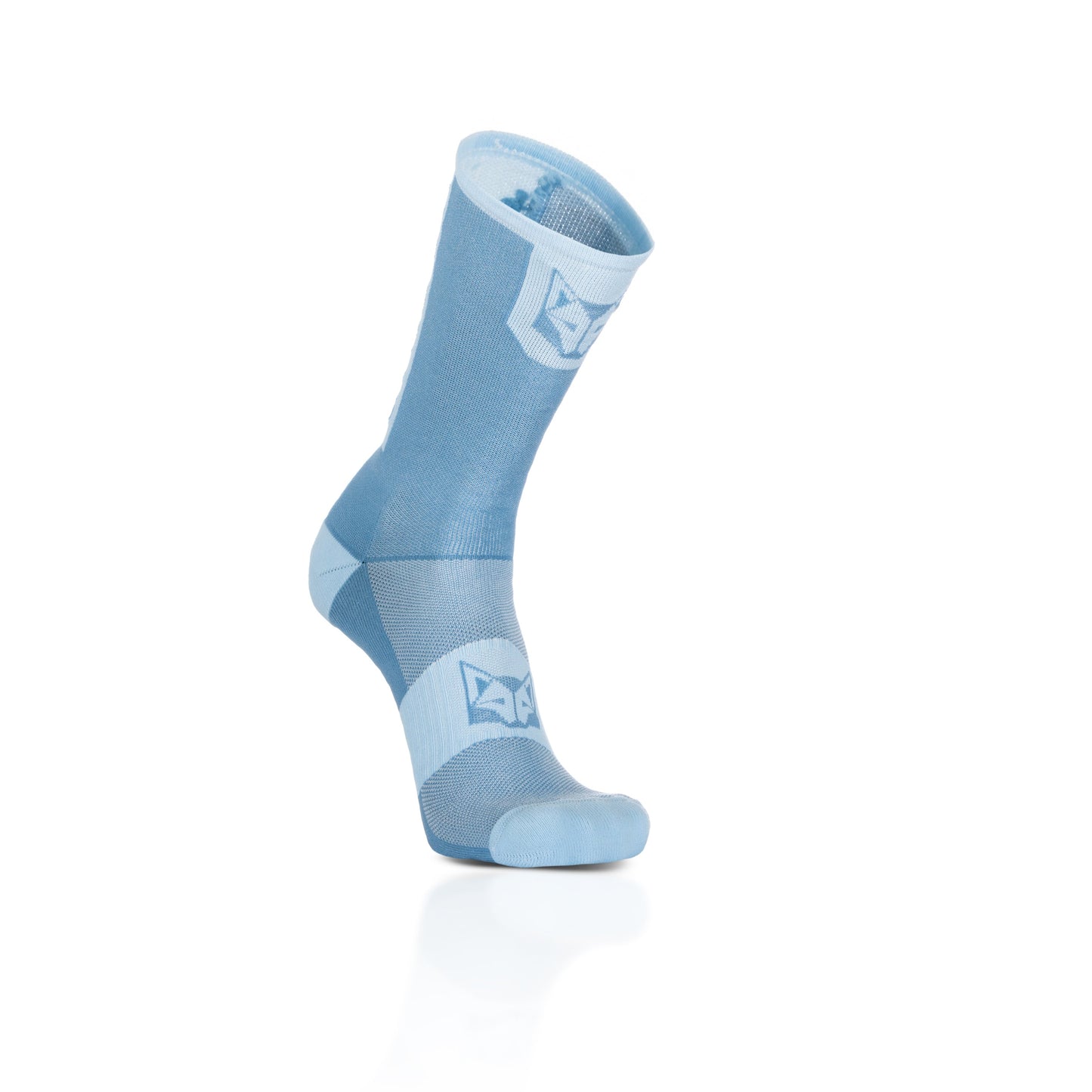 Calcetines de Ciclismo High Cut Steel Blue & Turquoise