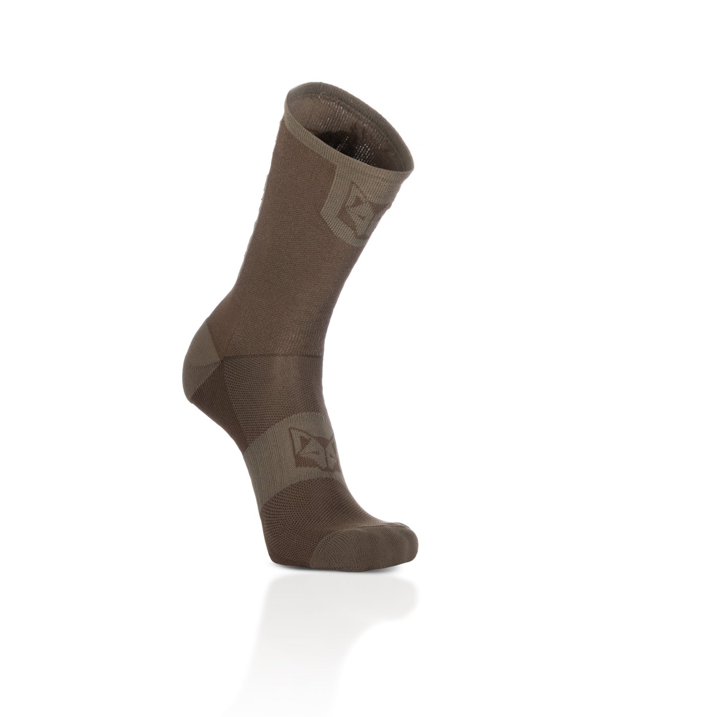 Calcetines de Ciclismo High Cut Coffee & Gold