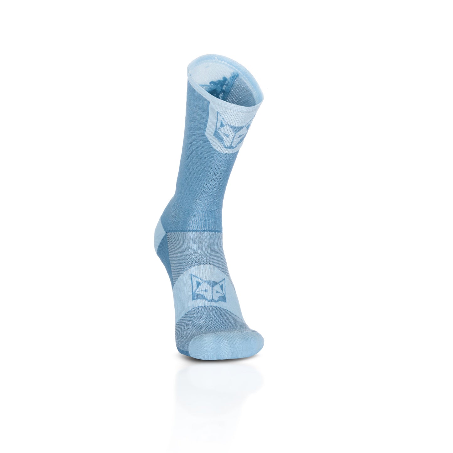 Calcetines de Ciclismo High Cut Steel Blue & Turquoise