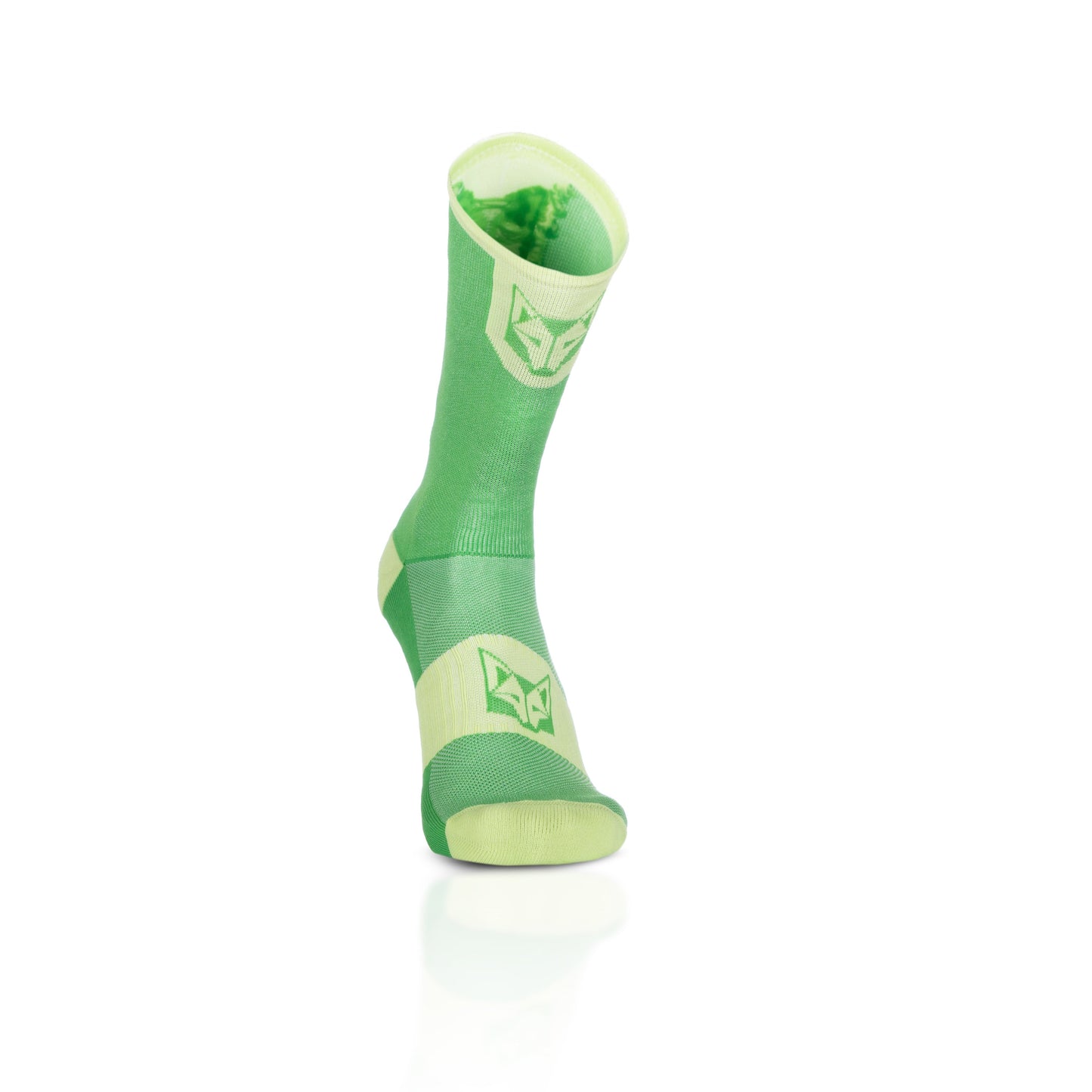 Calcetines de Ciclismo High Cut Green Apple & Green Lime