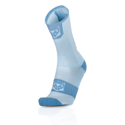 Calcetines de Ciclismo High Cut Turquoise & Steel Blue